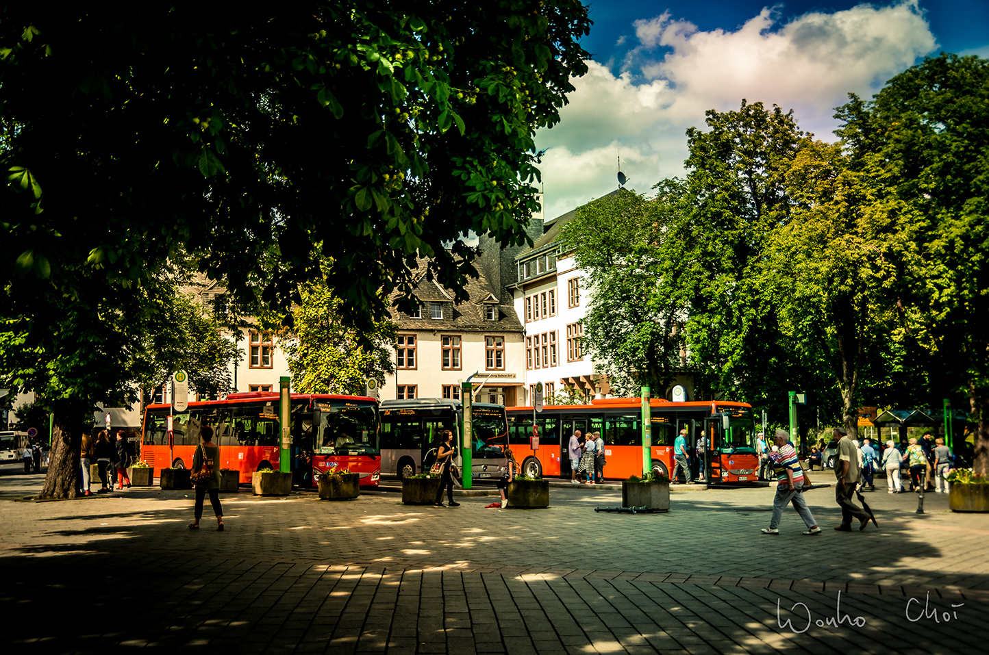 Bus Stop in Cochem